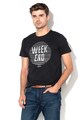 Esprit Tricou regular fit cu imprimeu text Barbati