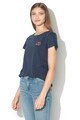 Esprit Тениска с органичен памук и бродерия Жени