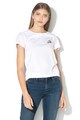 Esprit Tricou din bumbac organic cu detaliu brodat Femei