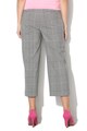 Banana Republic Pantaloni capri cu croiala ampla si model houndstooth Femei