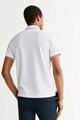 Mango Tricou polo cu model geometric Barbati