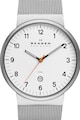 Skagen Аналогов часовник с мрежеста верижка Мъже