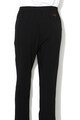 DESIGUAL Pantaloni slim fit cu imprimeu text Pia Femei