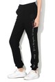 DESIGUAL Pantaloni slim fit cu imprimeu text Pia Femei