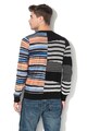 DESIGUAL Раиран пуловер David Мъже