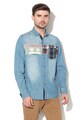 DESIGUAL Camasa regular fit din denim Caetano Barbati