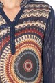 DESIGUAL Bluza tip tunica cu motive mandala Larson Femei