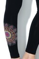 DESIGUAL Alexandra leggings mandalás rátéttel női