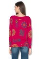 DESIGUAL Pulover din tricot fin cu motive cu mandale Upper Femei