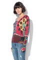 DESIGUAL Bluza din amestec de modal, cu model colorblock Femei