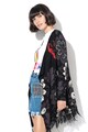 DESIGUAL Cardigan cu imprimeu floral si geometric Detroit Femei