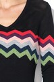 DESIGUAL Pulover tricotat fin cu decolteu in V San Diego Femei