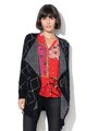 DESIGUAL Cardigan fara inchidere, cu aplicatie cu strasuri Memphis Femei