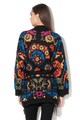 DESIGUAL Cardigan din amestec de lana, cu model floral Lenny Femei