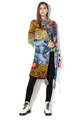 DESIGUAL Плетена дълга жилетка Houston Жени