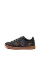 DESIGUAL Pantofi sport de piele ecologica, decorati cu margele Cosmic Femei