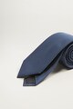 Mango Micro absztrakt mintás selyem nyakkendő férfi