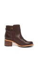 Clarks Кожени боти Clarkdale Jax с масивен ток Жени