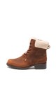 Clarks Ghete din piele nabuc cu garnituri din blana shearling sintetica Orinoco Dusk Femei