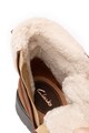 Clarks Ghete din piele nabuc cu garnituri din blana shearling sintetica Orinoco Dusk Femei