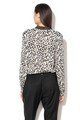 Silvian Heach Collection Camasa cu animal print si guler cu volane Benammir Femei