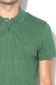 BLEND Tricou polo slim fit cu logo brodat Barbati