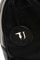 Trussardi Jeans Rucsac de piele ecologica, cu aplicatie logo Deco Femei