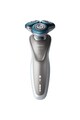 Philips Aparat de ras  S7510/41, Lame duble Super Lift & Cut, Sistem GentlePrecisio, LED, Acumulator, 3 capete, Rotire Dynamic Flex in 5 directii, Trimmer, Husa calatorie, Alb Barbati