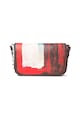 DESIGUAL Geanta crossbody de piele ecologica cu model abstract Femei