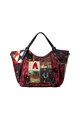 DESIGUAL Geanta hobo cu aspect brodat Femei