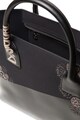 DESIGUAL Шопинг чанта от еко кожа с щампа Жени