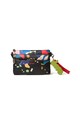 DESIGUAL Geanta crossbody de piele ecologica cu model abstract Femei