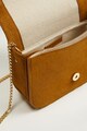 Mango Geanta crossbody de piele intoarsa, cu bareta din lant Nil Femei