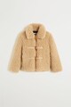 Mango Haina din blana shearling sintetica Bolita Femei