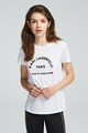 Karl Lagerfeld Tricou din bumbac cu imprimeu logo 3 Femei