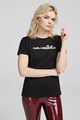 Karl Lagerfeld Памучна тениска с лого Ikonik Жени