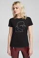 Karl Lagerfeld Tricou cu model grafic KARL X OLIVIA PALERMO Femei