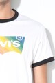 Levi's Tricou cu imprimeu si terminatii contrastante Barbati