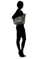 Karl Lagerfeld Кожена чанта Rue St Guillaume с несесер Жени