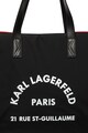 Karl Lagerfeld Rue St. Guillaume logómintás sporttáska női