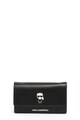 Karl Lagerfeld Geanta crossbody convertibila Ikonik Pin Flat Femei