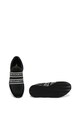 Trussardi Jeans Pantofi sport slip-on, de piele intoarsa, cu logo Runner Femei