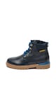 Pepe Jeans London Ghete de piele Combat Nylon Fete