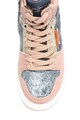 Pepe Jeans London Pantofi sport cu insertii de piele intoarsa Adams Basket Fete