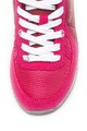 Pepe Jeans London Pantofi sport de piele ecologica cu insertii de material textil Sydney Fete