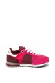 Pepe Jeans London Pantofi sport de piele ecologica cu insertii de material textil Sydney Fete