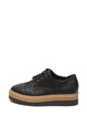 Pepe Jeans London Pantofi de piele ecologica cu model de piele de reptila Luton Femei