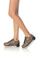 Pepe Jeans London Pantofi sport flatform cu insertii de piele ecologica Zion Femei