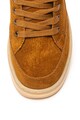 Pepe Jeans London Ghete de piele intoarsa, cu garnituri de blana shearling sintetica Abbey Femei