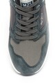 Pepe Jeans London Orbital M-25 PRO Colorblock bebújós sneaker nyersbőr szegélyekkel férfi